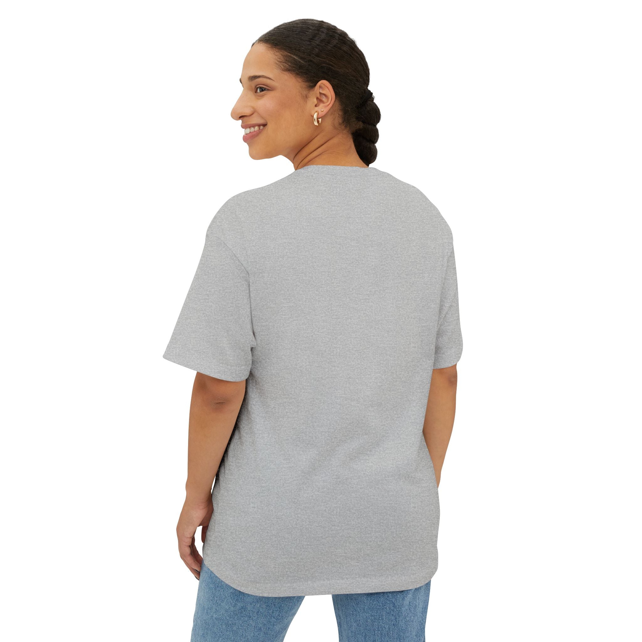 Alien Vibes Oversized Tee, Casual Graphic Tee, Unisex Streetwear, Gift for UFO Lovers, Edgy Summer Fashion