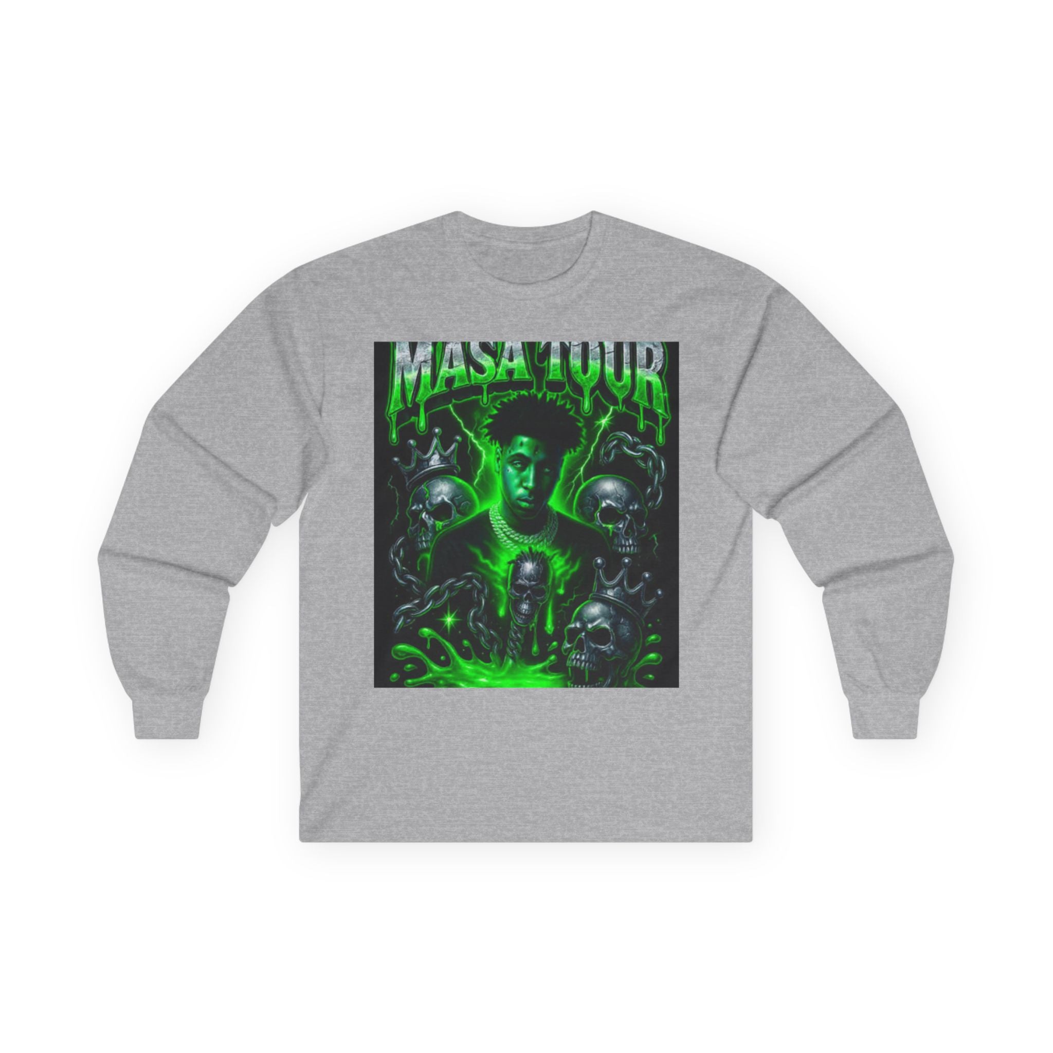 NBA Young Boy Tour Masa Long Sleeve Tee