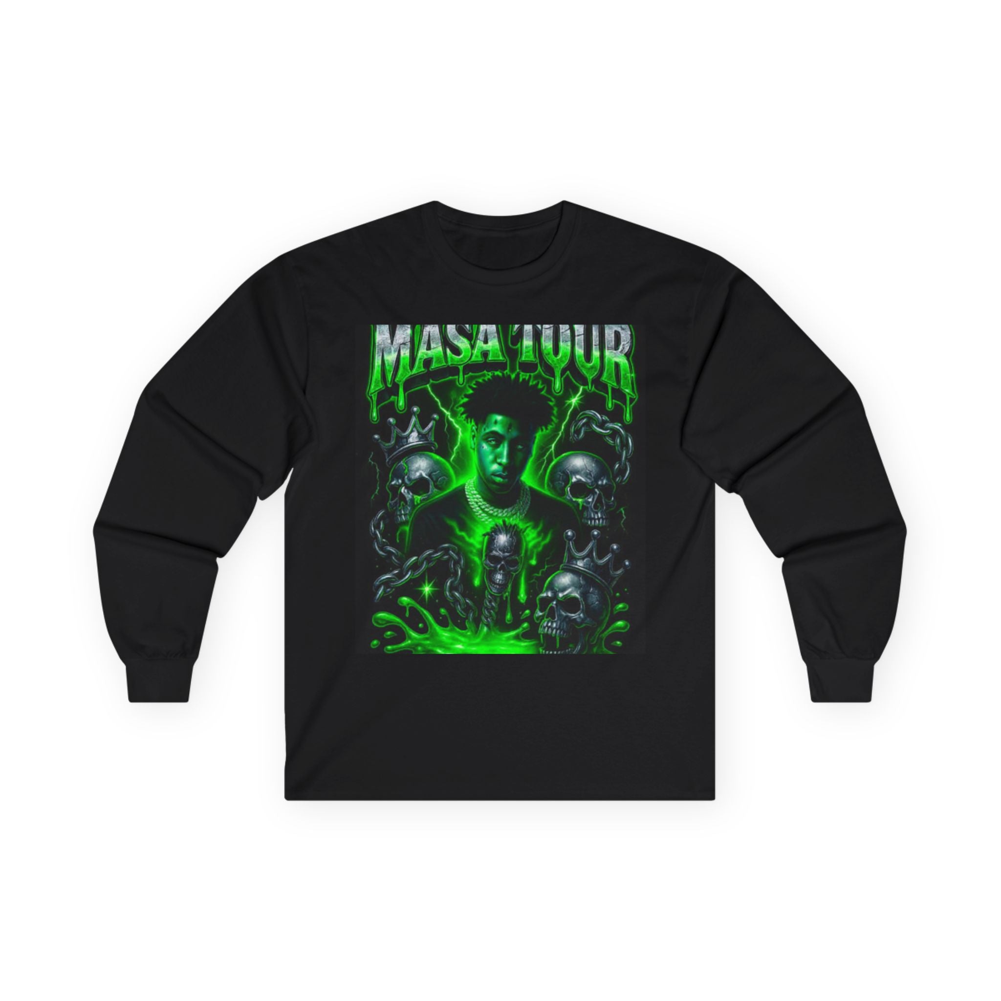NBA Young Boy Tour Masa Long Sleeve Tee