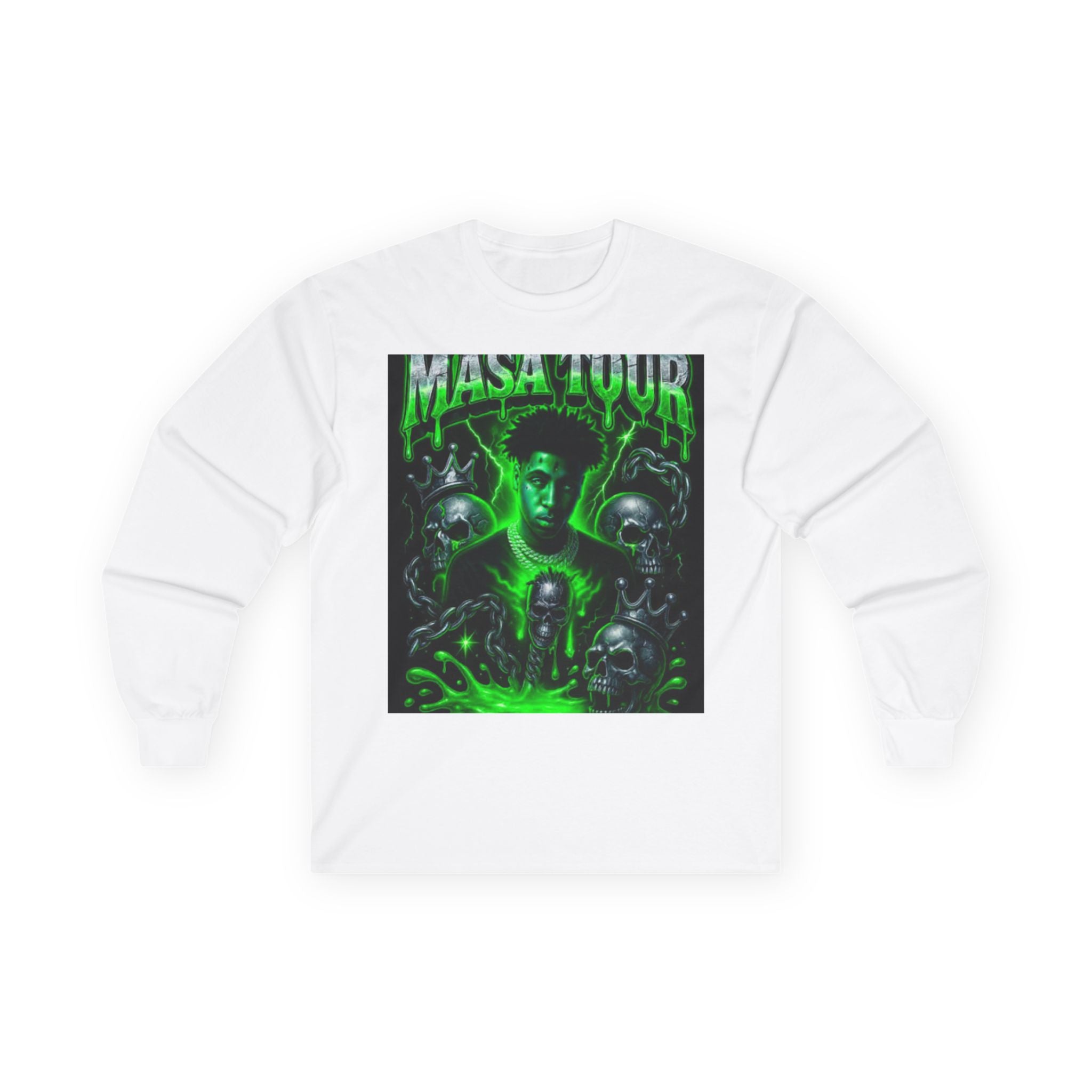 NBA Young Boy Tour Masa Long Sleeve Tee
