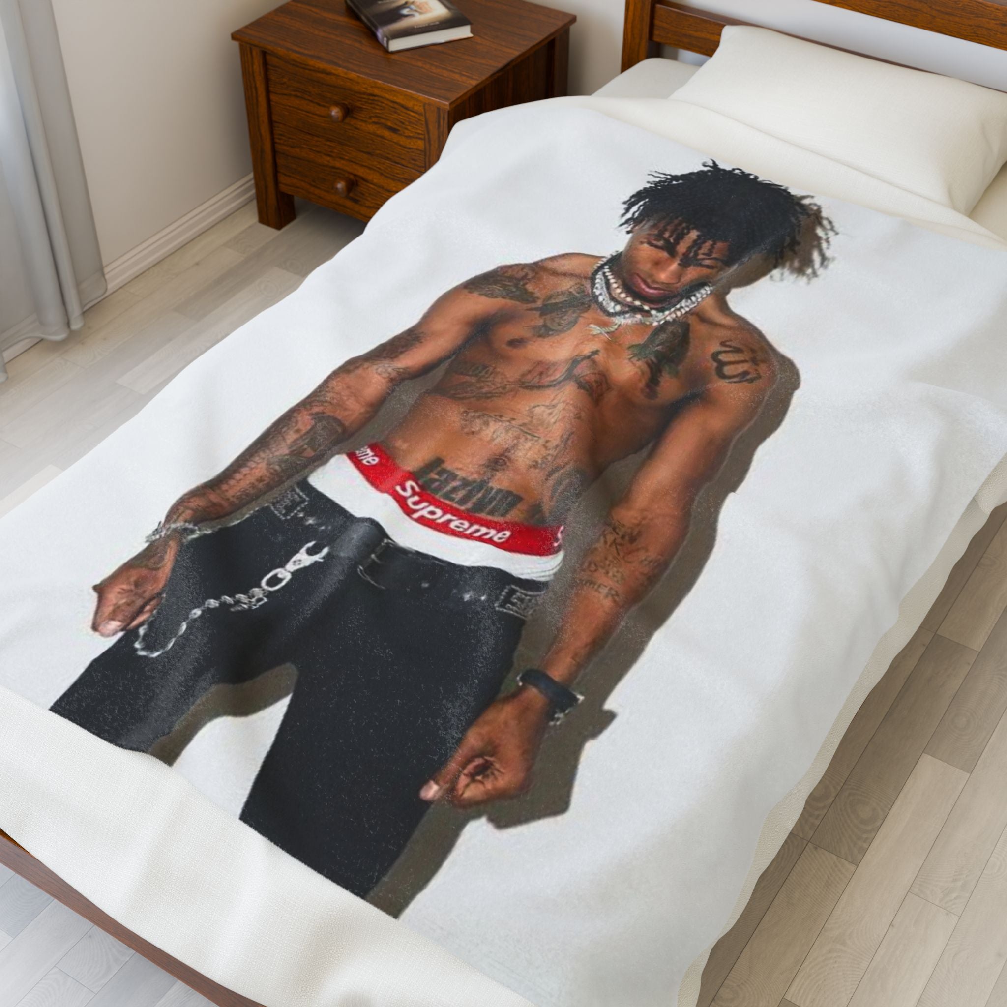 Plush Blanket - NBA YoungBoy Design
