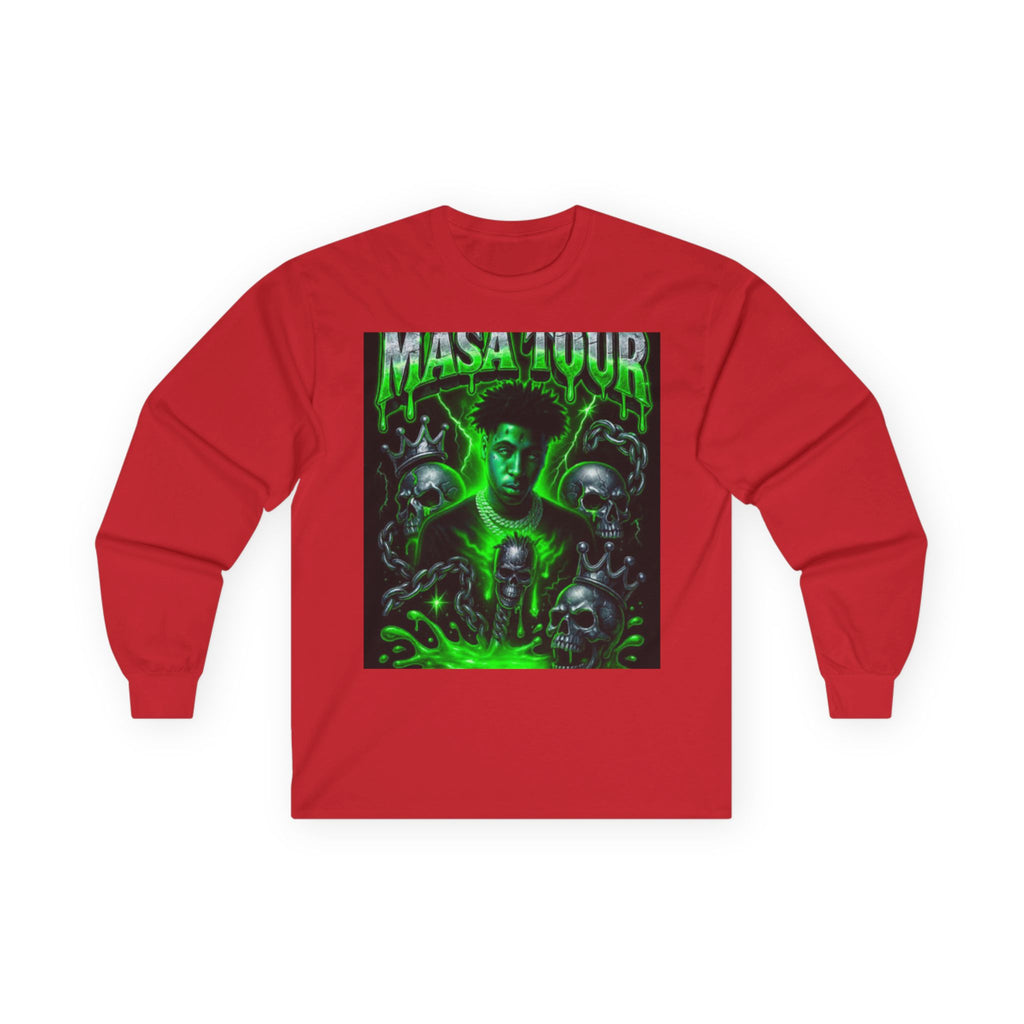 NBA Young Boy Tour Masa Long Sleeve Tee