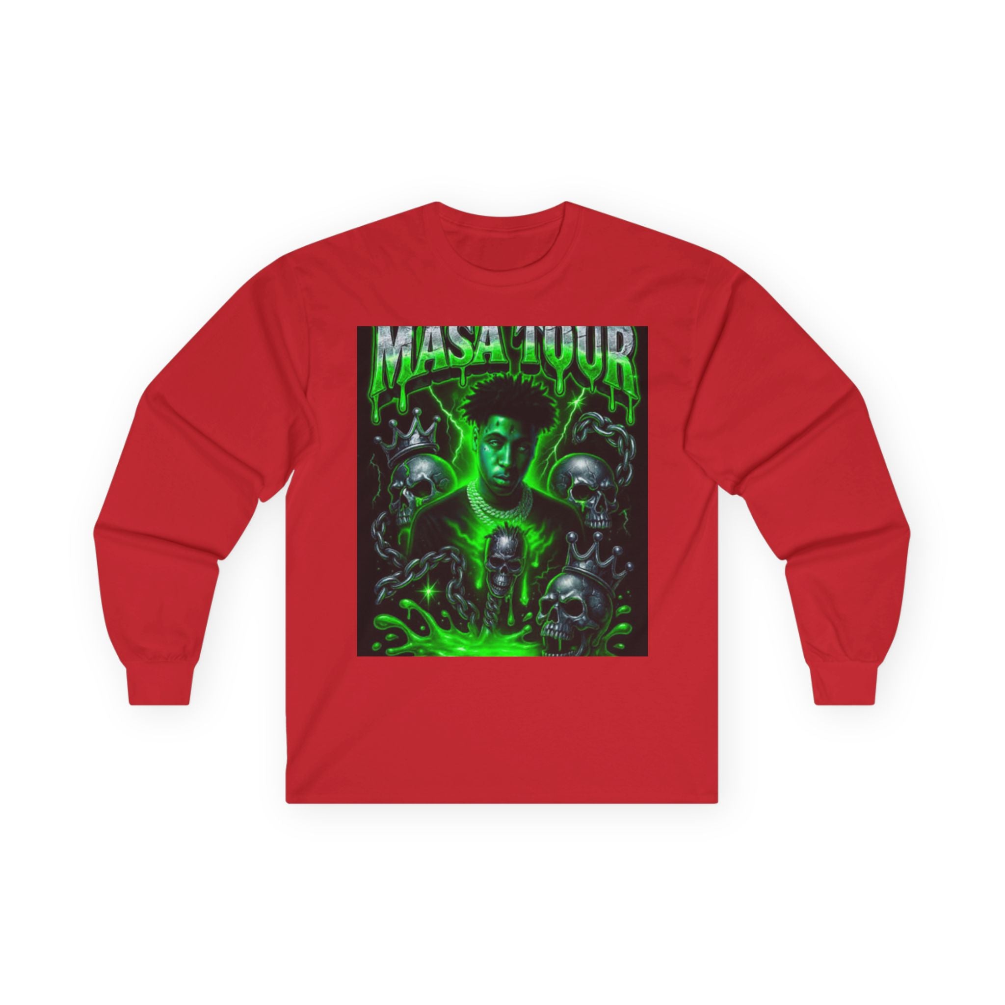 NBA Young Boy Tour Masa Long Sleeve Tee