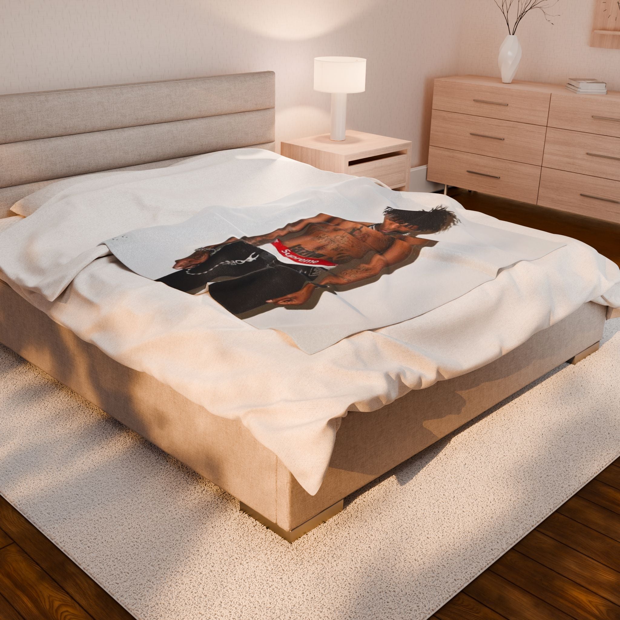 Plush Blanket - NBA YoungBoy Design