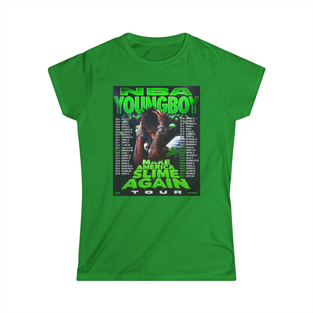 NBA YoungBoy Softstyle Tee, Music Fan T-Shirt, Graphic Tee, Concert Wear, Hip-Hop Apparel, Casual Style